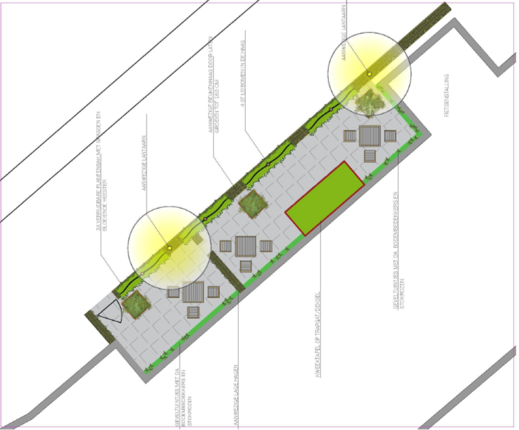 Plattegrond Bagijnenstraat